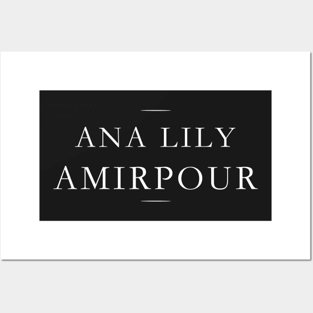 Ana Lily Amirpour Wall Art by MorvernDesigns